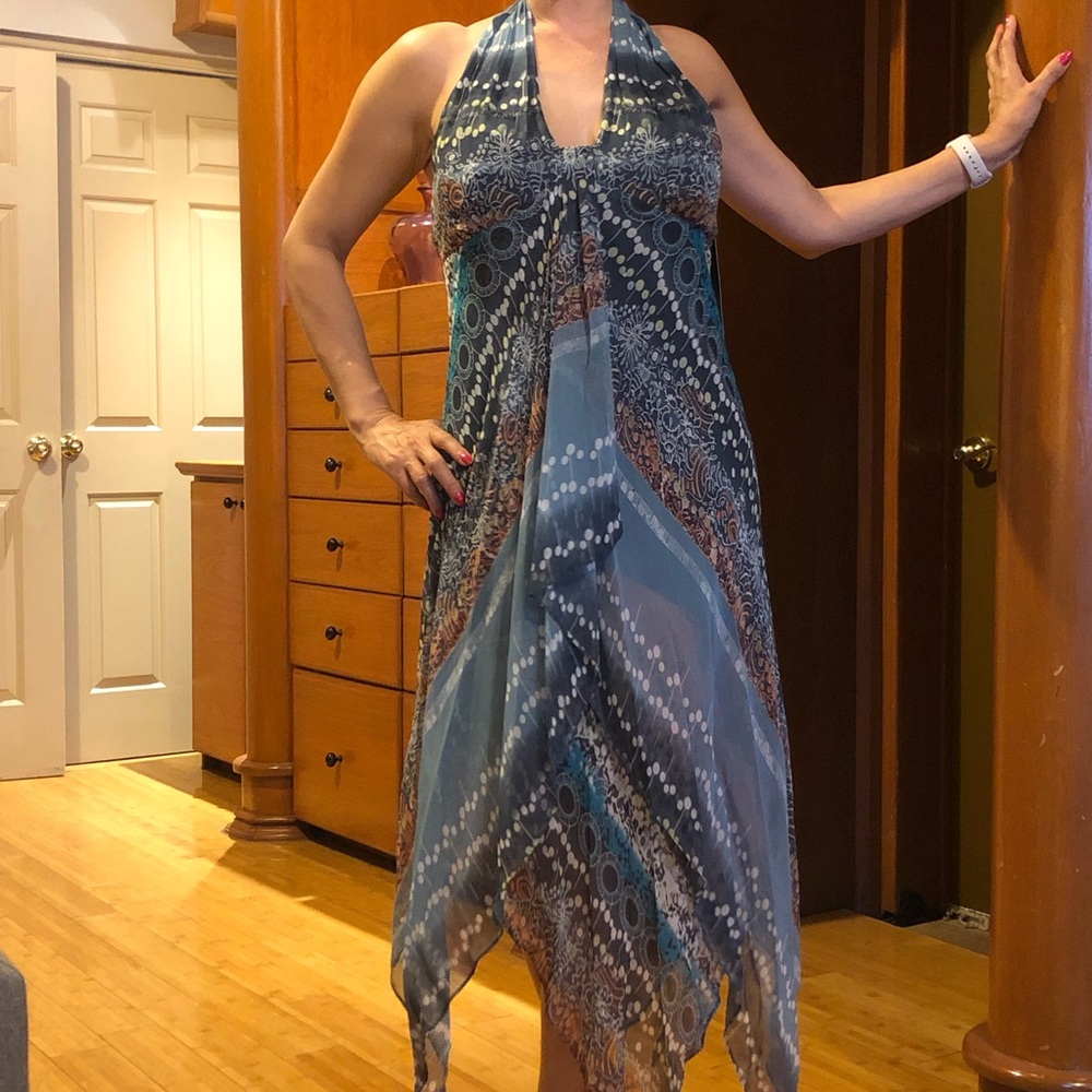 Adrianna Papell Halter Dress